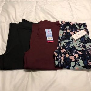 Pop fit cropped leggings w/pockets